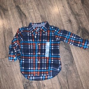 Baby GAP Fleece Button Up Shirt